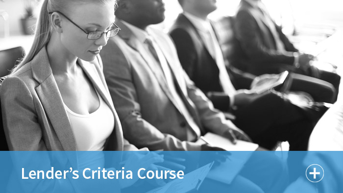 Lenders Criteria Course